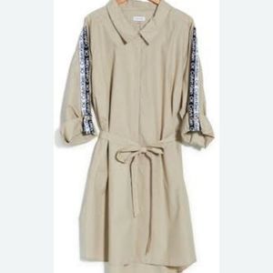 Calvin Klein Tape Logo shirt Dress $99